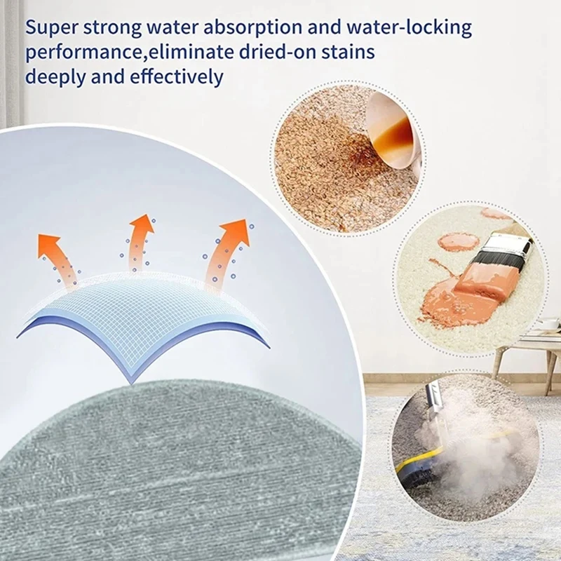 Brushes For Xiaomi Robot Vacuum E10,E12 Accessories B112 Vacuum Cleaner Accessories Filter Mop Cloth Main Side Brush Set