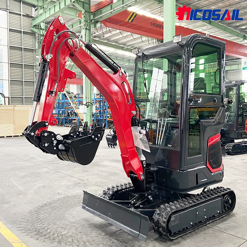 حفار صغير قوي وفعال 1.8 طن مع مكونات أساسية - للوصول الضيق مهام الهدم الصغيرة #2