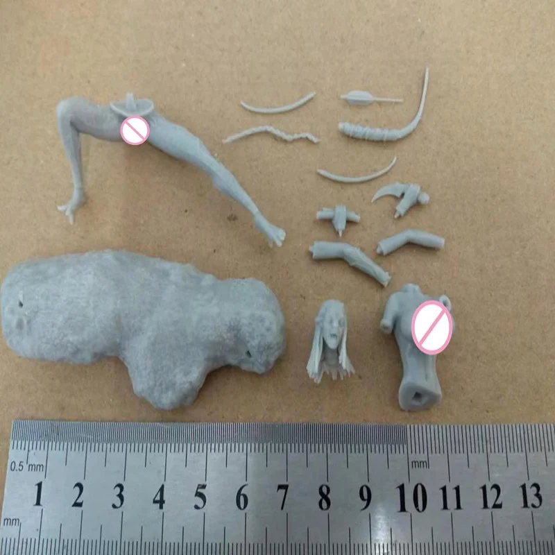 ハンターオンザストーンネイティリ Nsfw 2 バージョン DIY 樹脂フィギュアモデルキット 1/24 スケール未塗装未組み立て 3D おもちゃ