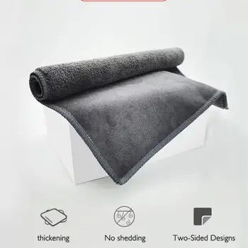 1條絨面超細纖維洗車毛巾清潔抹布,適用於福斯高爾夫4/5/6/7 R-LINE R32 GTI MK4 MK5 MK6 MK7 8 最佳銷售 mk4 高爾夫 r32 - №7