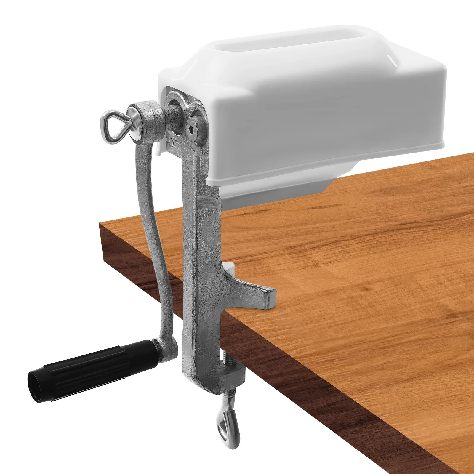 أداة مسطحة لسطح المكتب شديدة التحمل - ماكينة لولبة اللحوم مقاس 18 × 35 سم للمنزل #5