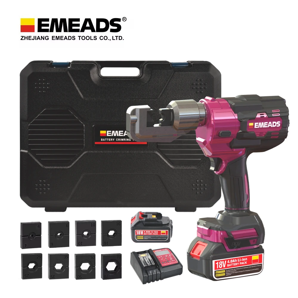 Emeads CD-70H Hydraulic Crimping Tool Compact High Speed Long-Lasting For Construction Site Operations