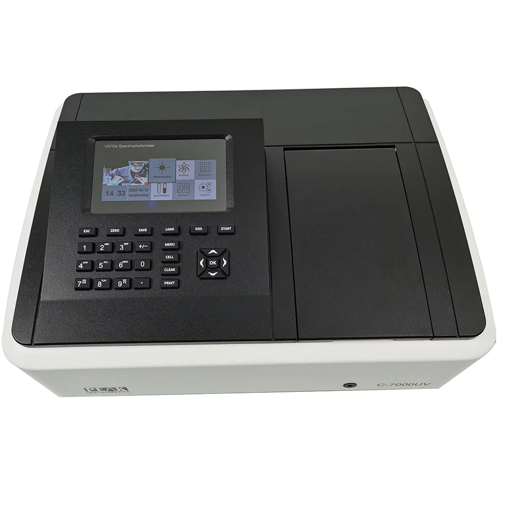 High Quality 190-1100nm UV Visible Single Beam 1nm Principle Of Spectrophotometer For University