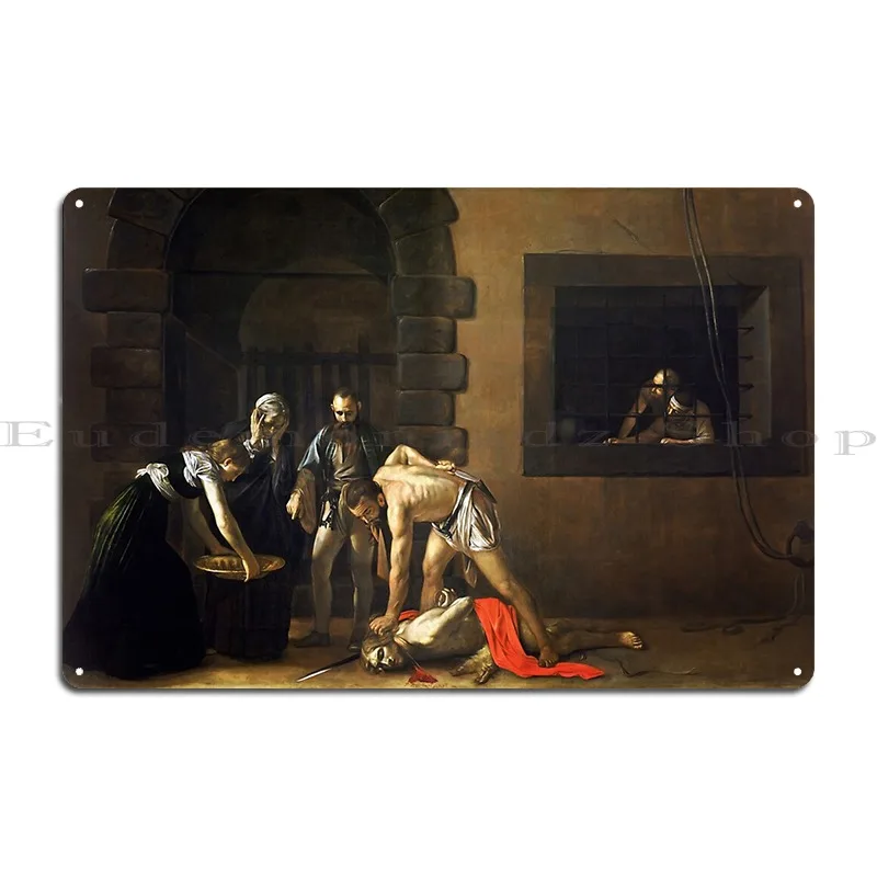 The Beheading Of St John The Baptist 37347062.ZRLK5 Metal Signs Pub Wall Cave Cave Club Design Tin Sign Poster