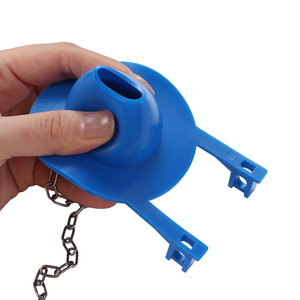 With Chain Toilet Drain Valve Flap Cover Adjustable Rubber Toilet Tank Flapper Universal 2-inch Toilet Seal Flapper Toilet