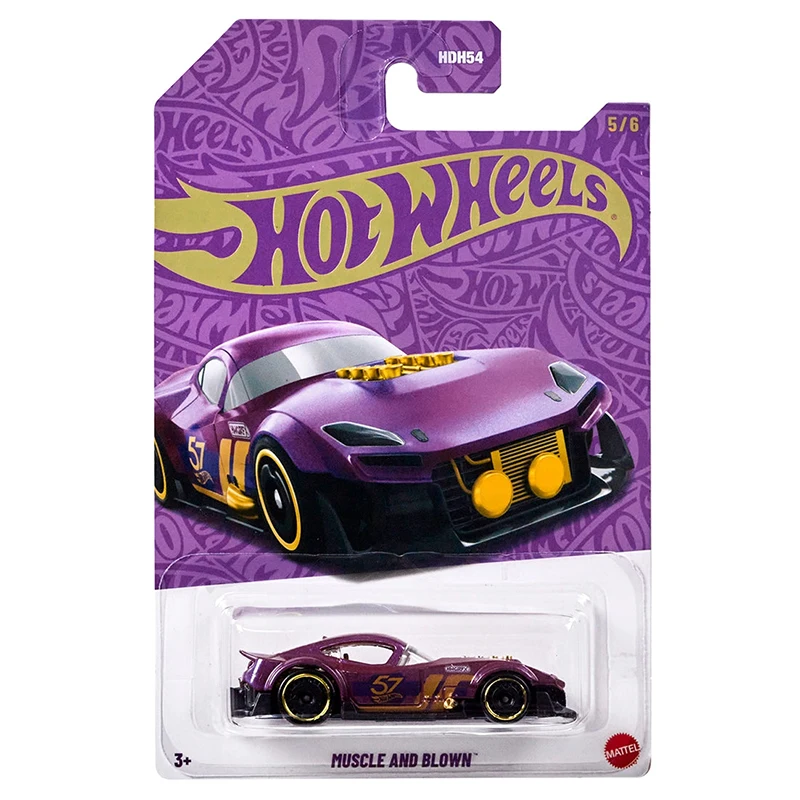 핫휠 핫 세일 57주년 기념 한정판 최초의 폭스바겐 레트로 머슬카 코르벳 폭스바겐 바하HDH54