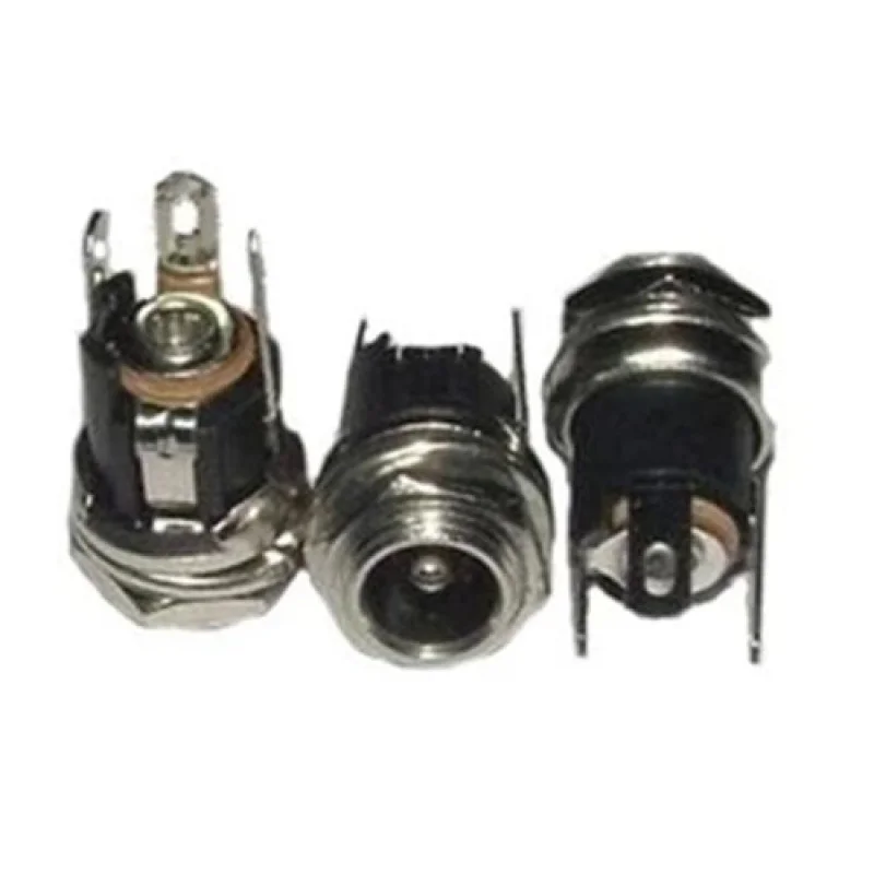 PP+ 20PCS 5.5 x 2.1 mm DC Power Supply Jack Socket Female Panel Mount Connector