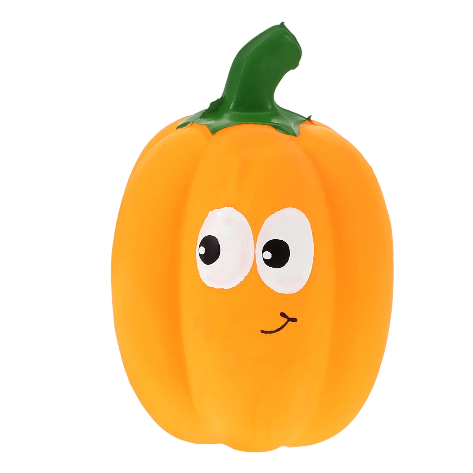 Juguete con forma de calabaza para mascotas, juguete con sonido chirriante, juguete de entrenamiento para mascotas, juguete de látex para mascotas, juguete con sonido de calabaza, 1 ud.