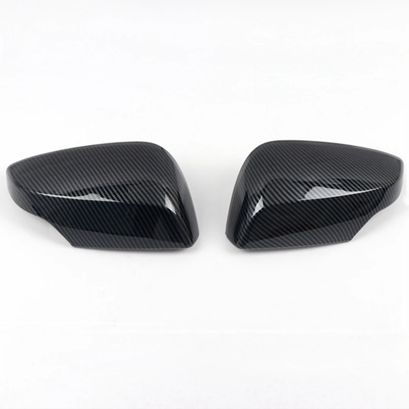 

Car Carbon Fiber Rearview Side Glass Mirror Cover Trim Frame Side Mirror Caps For Subaru WRX / WRX STI 2015-2021