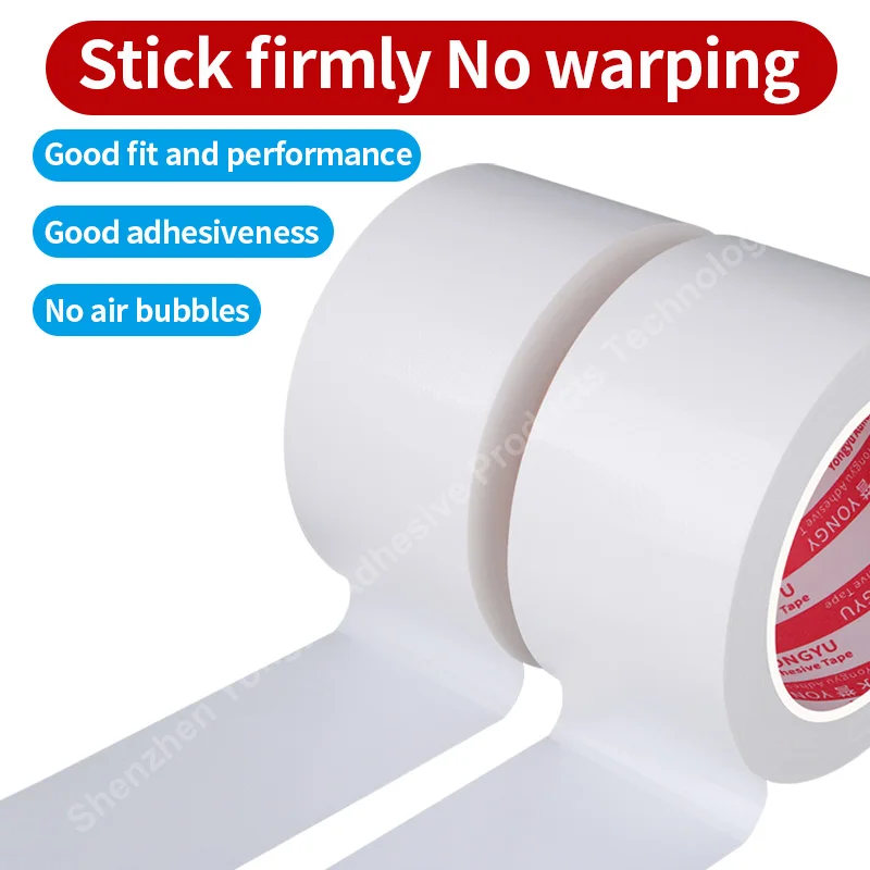 White heavy-duty pipeline tape, flexible, residue free, hand torn - batch value for repair suitable for indoor and outdoor use