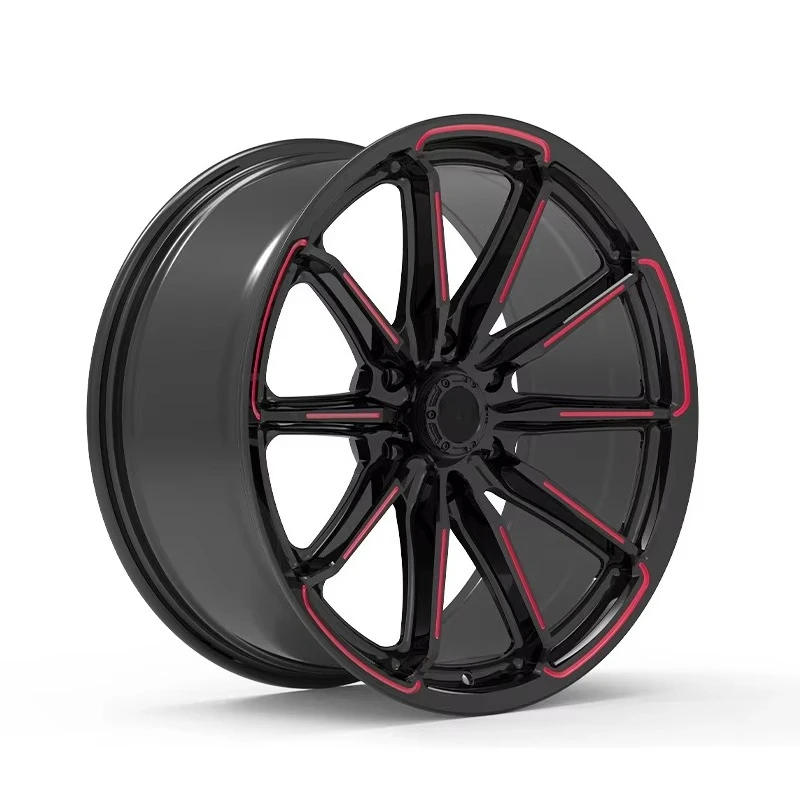 New 20-inch Deep Dish Forged Aluminium Alloy Spin-press Wheel Hub with 25mm ET Weighs 2600 Pounds