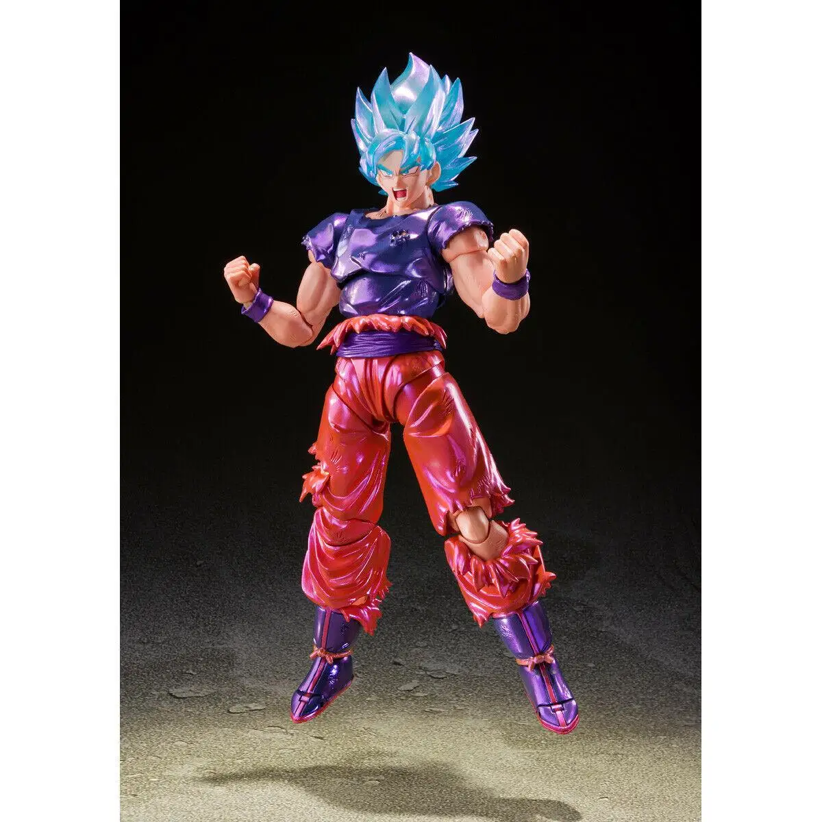 100% Original Bandai SHF SH Figuarts Dragon Ball Son Goku Kaio-ken Action Figures Anime Model Toys Figura Collection Gifts