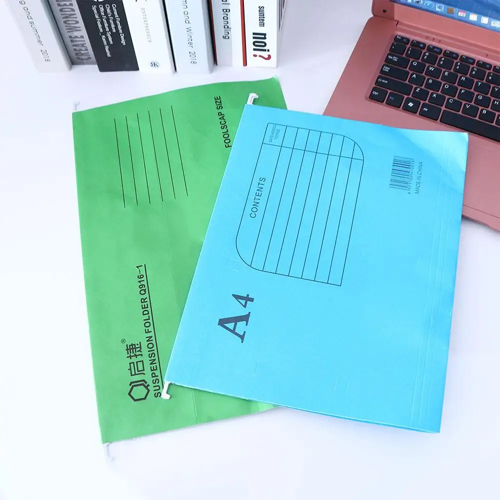 Documents Organizer A4 FC Size Desktop File Storage File Folders Suspension Folder Hanging File Holder A4 Suspension Files
