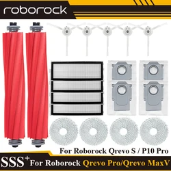 Accessories For Roborock Qrevo Pro / Qrevo MaxV / Qrevo S P10 Pro Robot Vacuum Cleaner Replacement Roller Dust Bag Parts