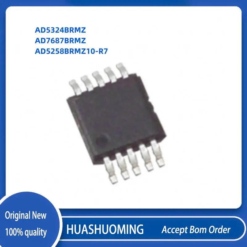 NEUE 1 Teile/los AD5324BRMZ AD5324B AD7687BRMZ C3Q AD5258BRMZ10-R7 AD5258BRMZ10 MSOP-10