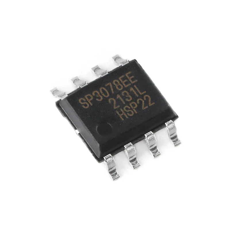 Original and Genuine SP3078EEN-L/TR SOIC-8 Half Duplex RS-485/RS-422 Transceiver Chip Electrical Components