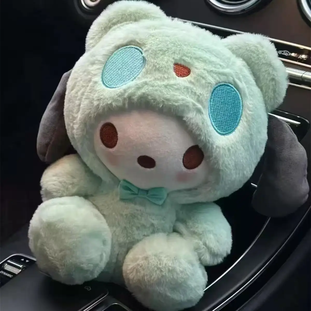 

Плюшевые игрушки Sanrio: Кавайные куклы-подушки Sanrio Kuromi, My Melody, Cinnamoroll. Аниме-персонажи, подарки для детей, украшение для комнаты. **