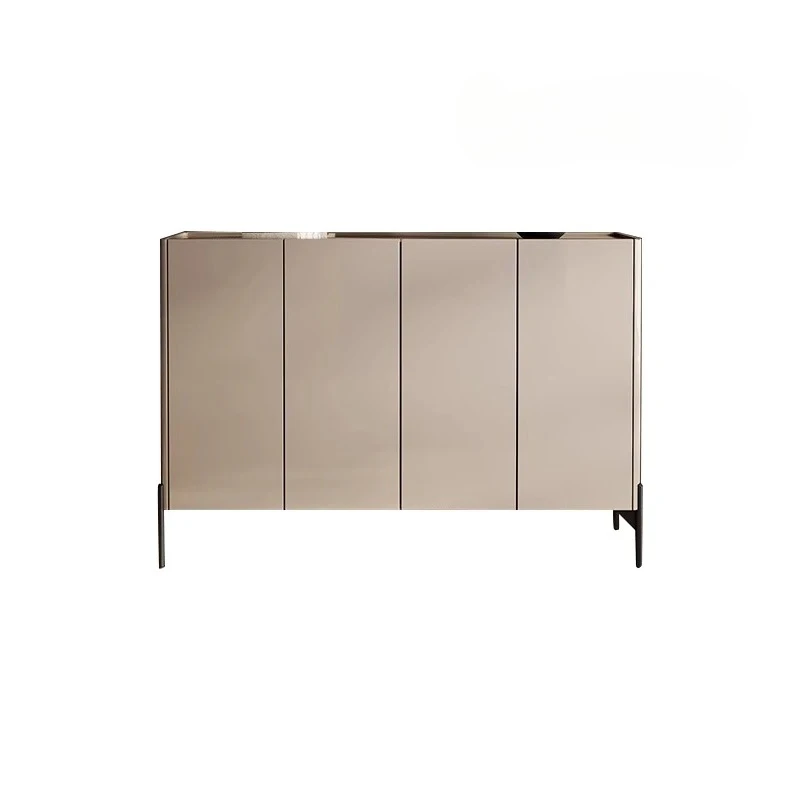 

Modern Simple Shoe Cabinet Large Capacity Hallway Locker Italian Minimalist Entrance Cabinet Home Shoe Cabinet