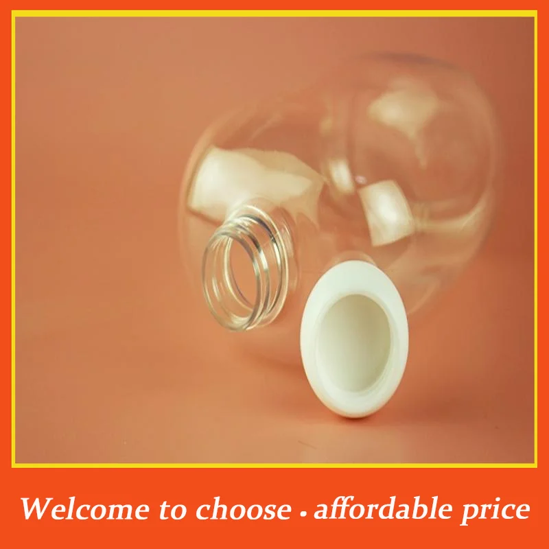 {}1pcs Plastic Milk Tea Drink Bottle Take Out Coffee Storage Containers For Bar Supplies Food Party