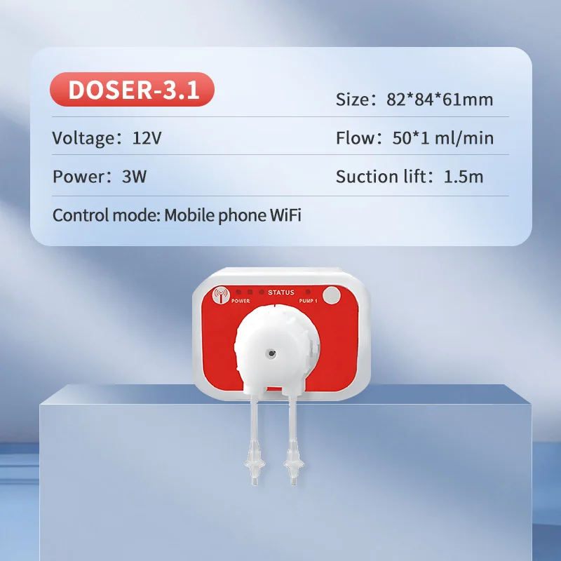 Jebao Jecod DOSER MD WIFI Controle Waterpomp Filter Auto Doseerpomp Automatische Marine Reef 12V 3W 9W Aquaria Accessoires