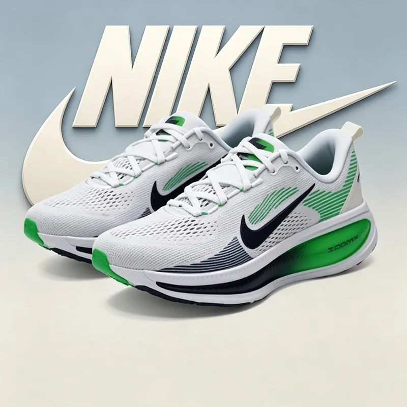 NIKE Men's Running Shoes - New VOMERO 18 Mesh Breathable Sport Shoes, Model Number HM6803-115
