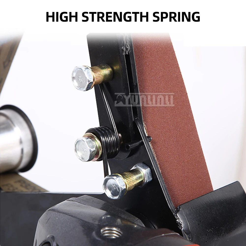 Stainless steel round tube polishing machine grinding Belt machine angle grinder changing Belt machine modification accessories