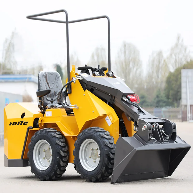 customized New mini Skid Steer loader new with 1m3 bucket Wheel Loader 1.5 Ton Mini Wheel Loader For Sale
