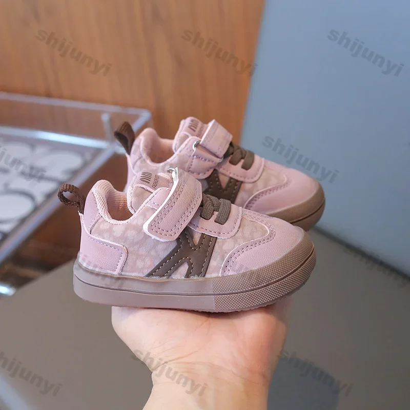 Baby Toddler Shoes Children Anti-kick Anti-slip Wear-resistant Casual Sneakers Spring Autumn New Fashion Soft Soled Sport Shoes