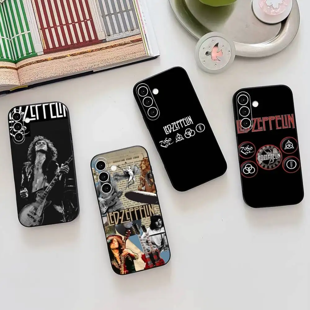 Band Leds Rock Zeppelins  Phone Case Black Silicone Soft For Samsung S26,S25,S24,S23,S22,S21,S30,Ultra,Plus,Fe,Lite