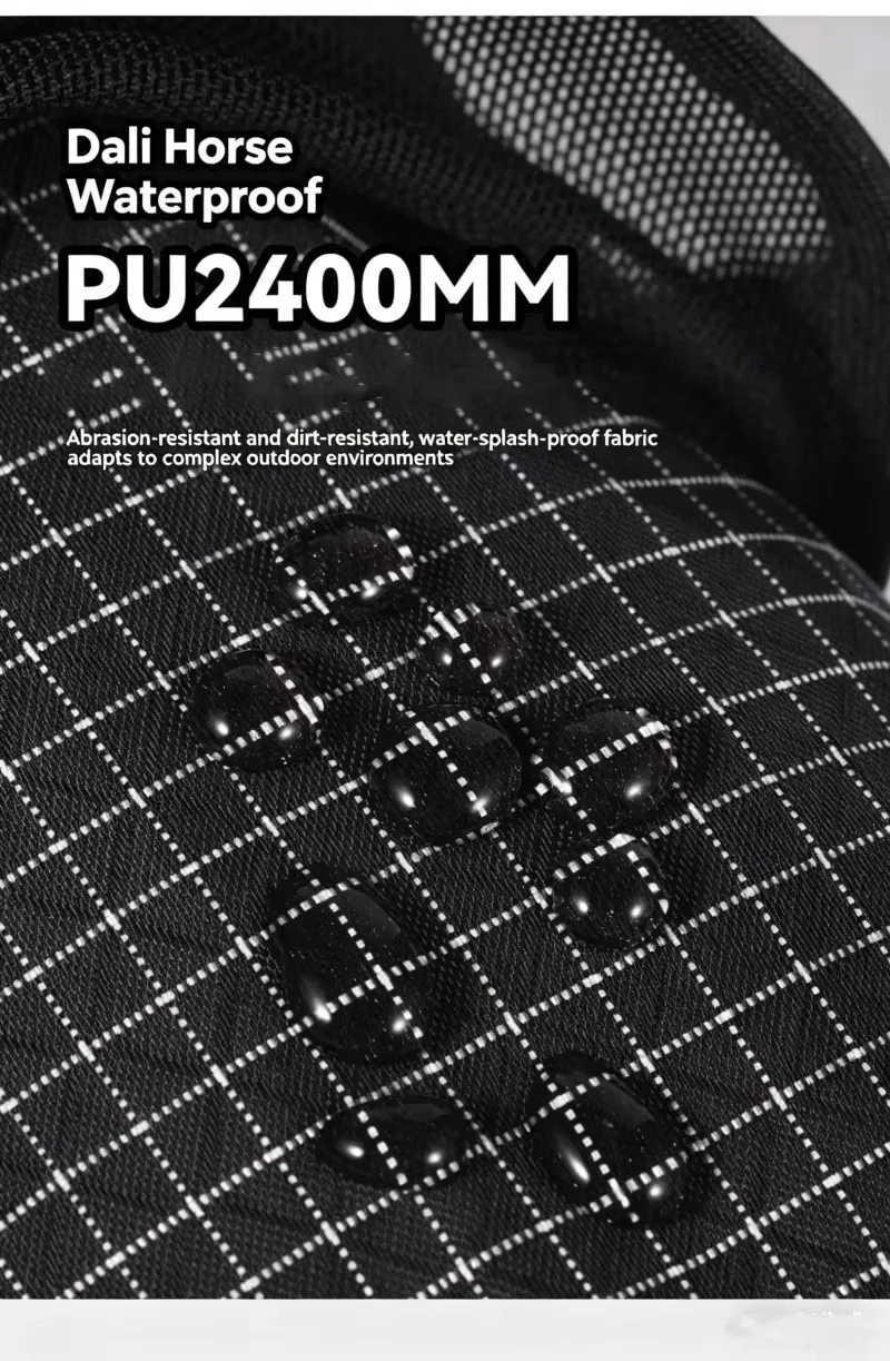 Rucksack-Schultergurt-Zubehörtasche, Smartphone-Tasche, wasserdichte Gurttasche für Sport, Wandern, Camping, leicht – Detail 7