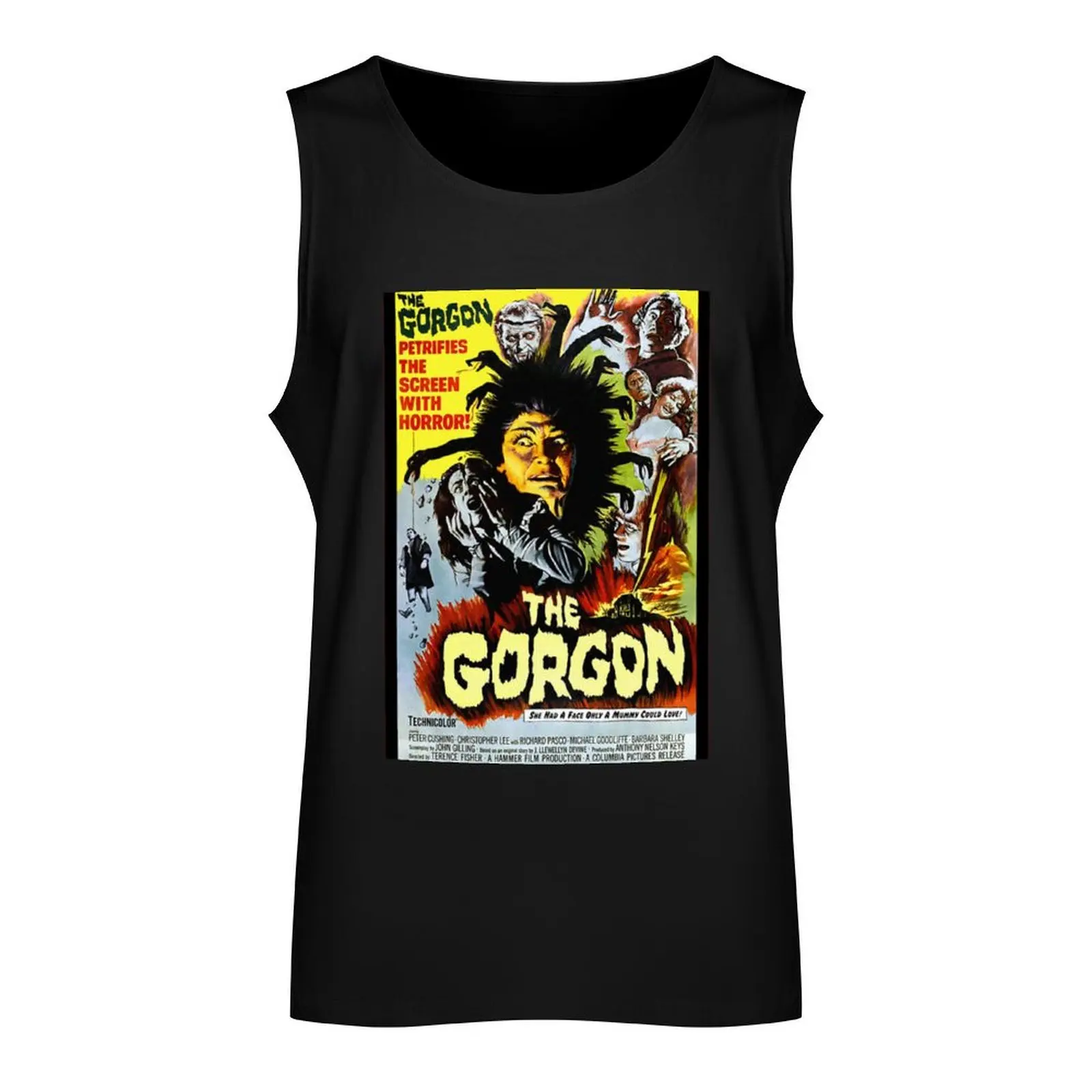 THE GORGON Tank Top sports suits bodybuilding men clothing fashion 2025 man