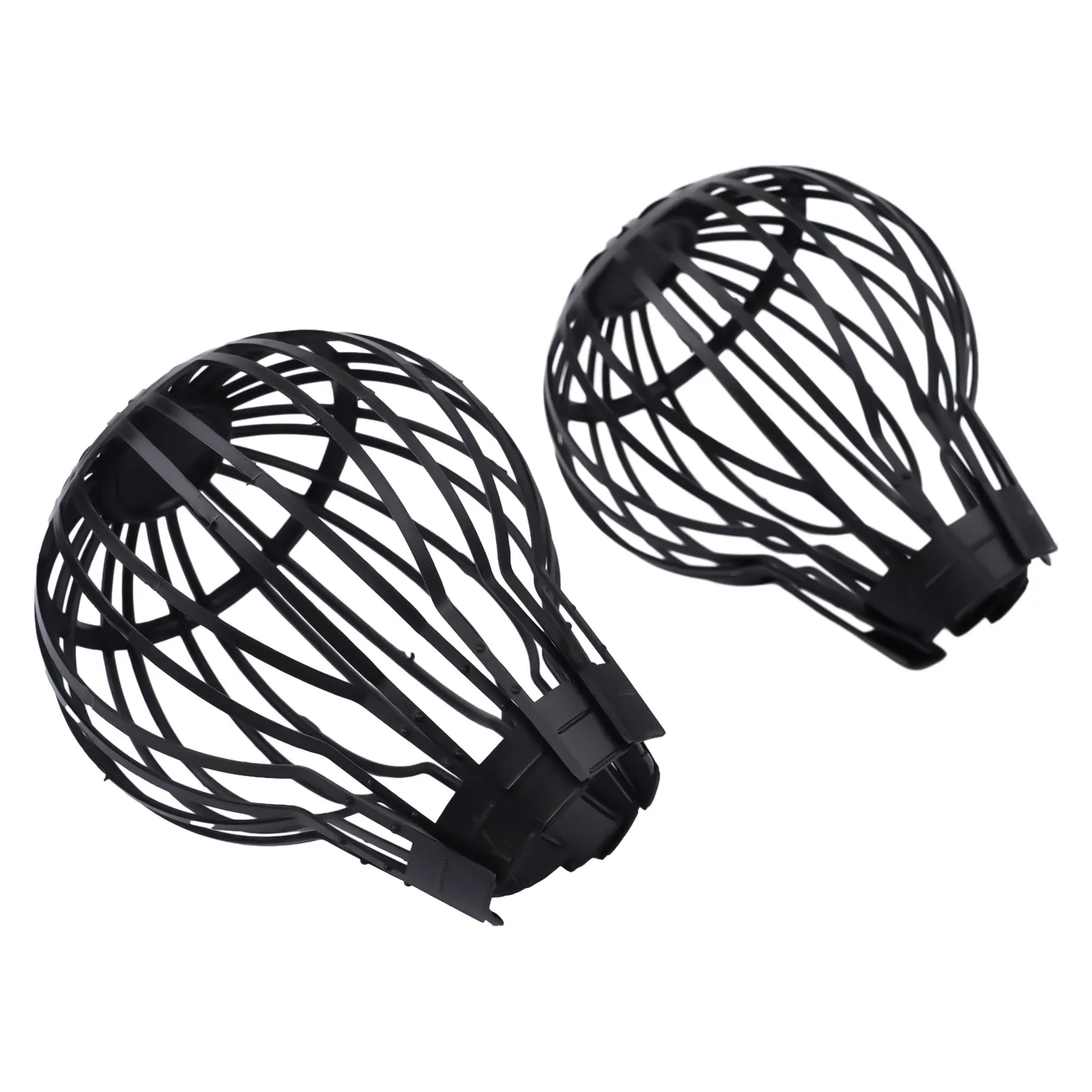 2/4/6 Pcs Fitting Protection Netting Plastic Rain Pipe Cap Roof Floor Drain Balcony Drainage Cover Gutter Guard Strainer