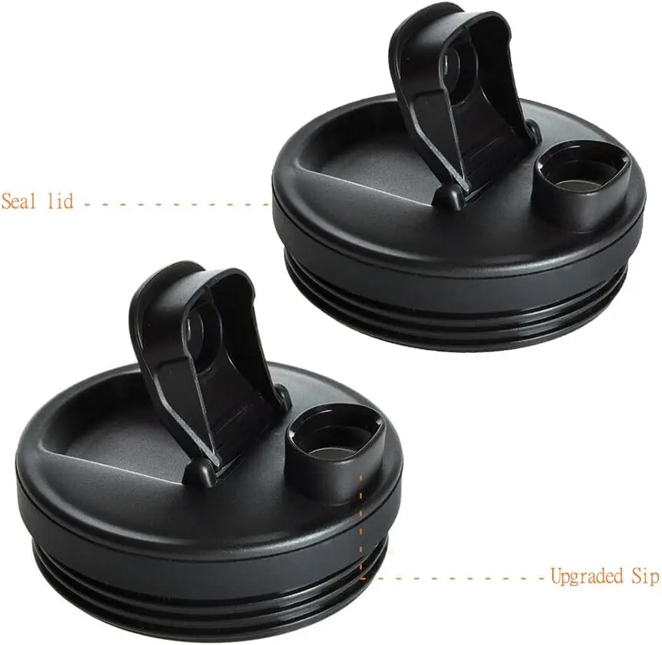 24 أوقية 2 قطعة أكواب مع أغطية بديلة لخلاط نينجا نوتري BN401، SS101، BN400، BN800، BN801، SS351، SS151