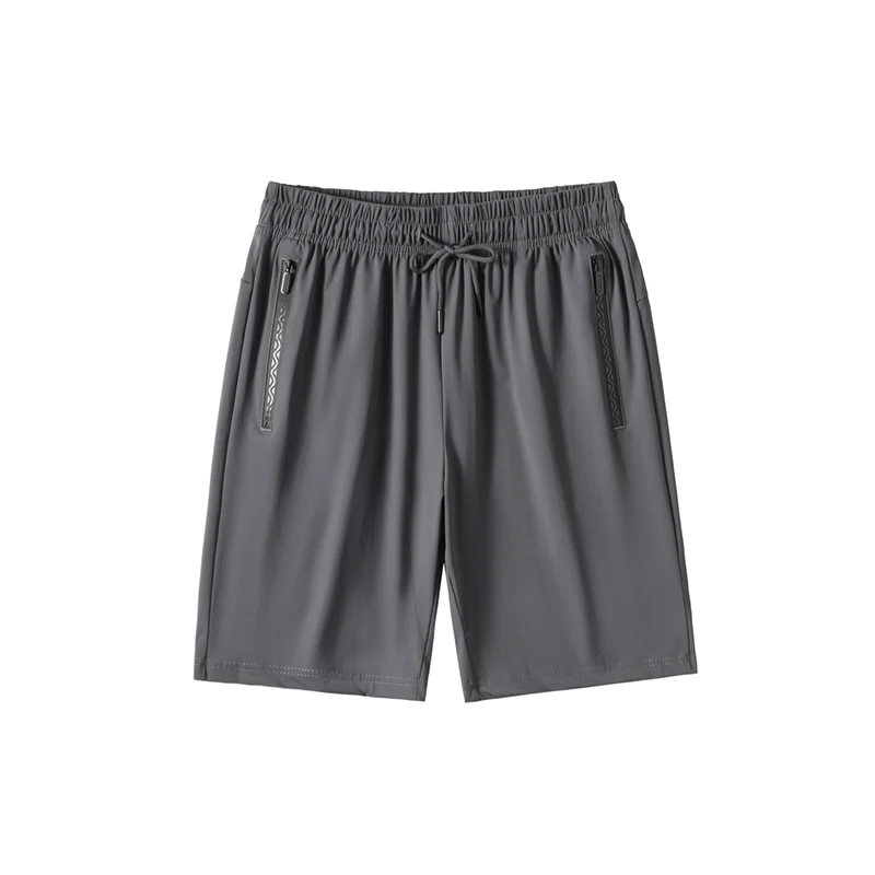 

Мужские шорты, новый летний стиль, прохладные и освежающие, ношенная верхняя одежда, укороченные брюки, повседневные спортивные брюки, пляжные брюки из ледяного шелка