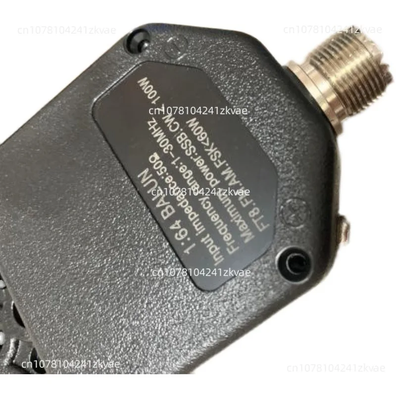 

1:64 Balun 4-band 8-band end-fed antenna operating frequency range 1~ 30Mhz power 100W (PEP)