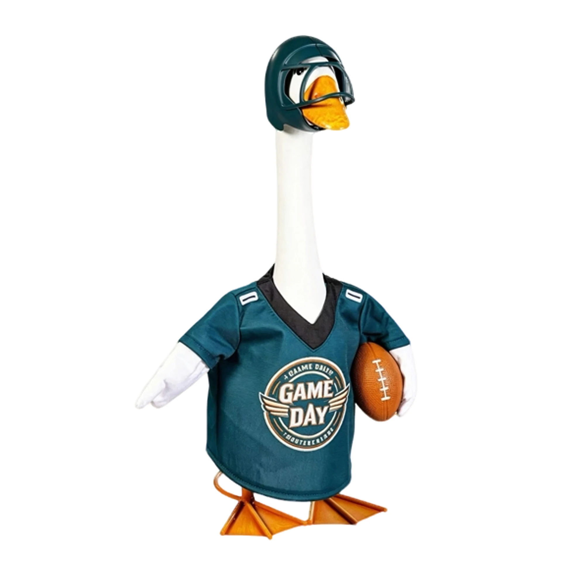 Disfraz de jugador de fútbol americano de Goose, con gorro, para el número 23 de Goose.
