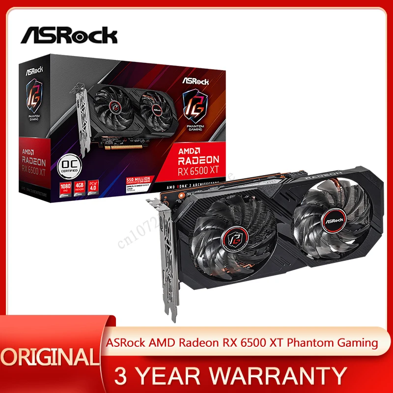 ASRock Radeon RX 6500 XT Phantom Gaming D OC Review: A Real-World
