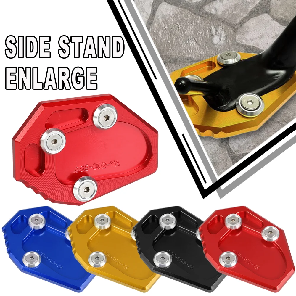 

Motorcycle Side Stand Enlarge Sidestand Kickstand Foot Pad For Yamaha Tracer 7 GT Tracer700 XSR700 XTribute MT-07 MT07 2021-2023