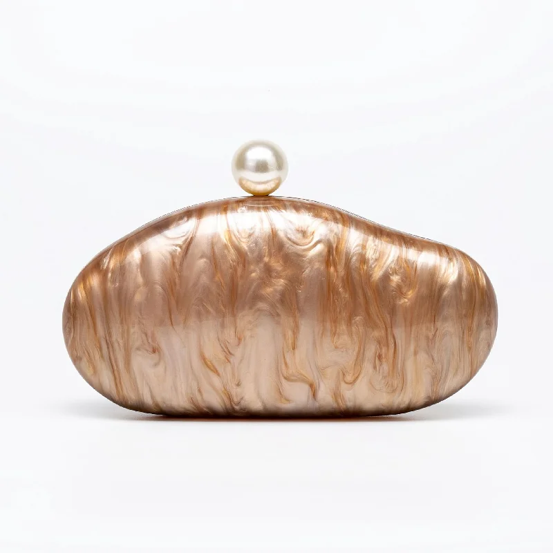 New Fashion Ladies Acrylic Shell Shoulder Bag Elegant Crossbody Clutch For Special Wedding Evening Party - Image 4
