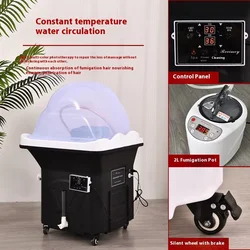 New Mobile Head Therapy Device Shampoo Chair Hair Salon Water Storage Tank Spa Automatic Water Cycle Fumigation Shampoo Basin