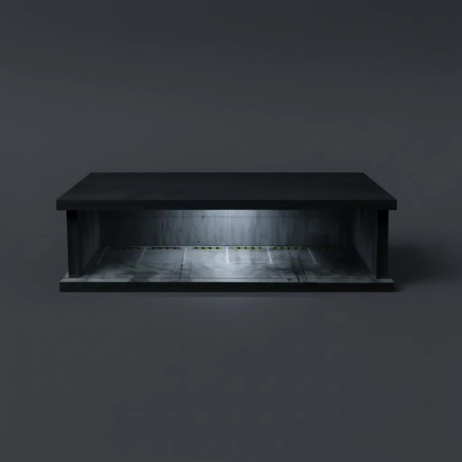 Underground Garage Scene Built-in Lighting Parking Garage Model Model Car Display Scene Realistic Look 1/64 Scene Base