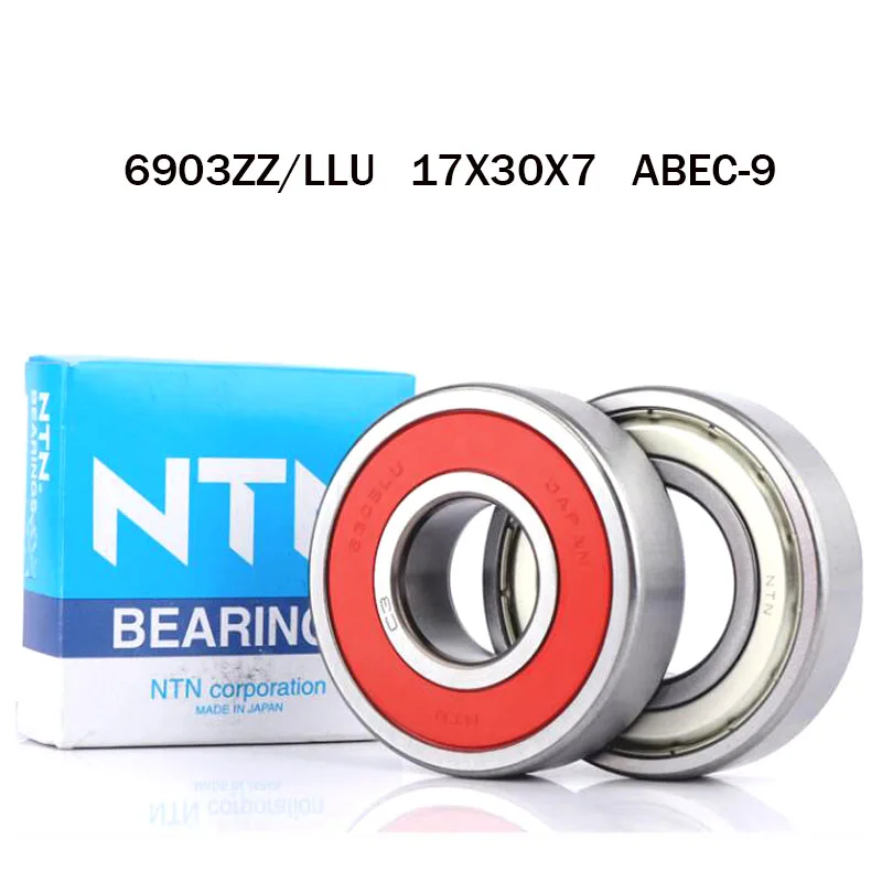 

5PCS Japan NTN 100% Original Bearings 6903ZZ 6903LLU ABEC-9 Ball Bearing 17x30x7mm High Speed Deep Groove 6902 Ball Bearing