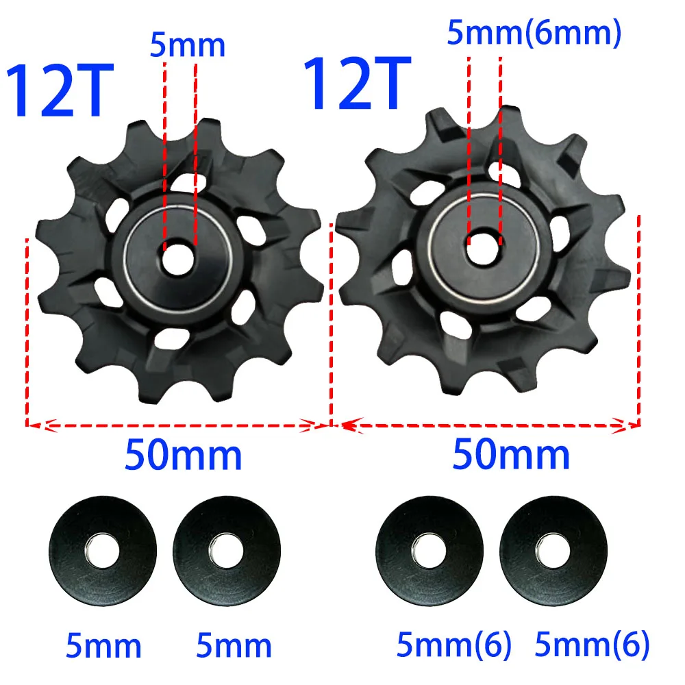 11/12 Speed Rear Derailleurs Pulley 11V 12V 12T Bicycle Jockey Pulley wheel For Sram Apex/Rival/Force RED Etap /CX1