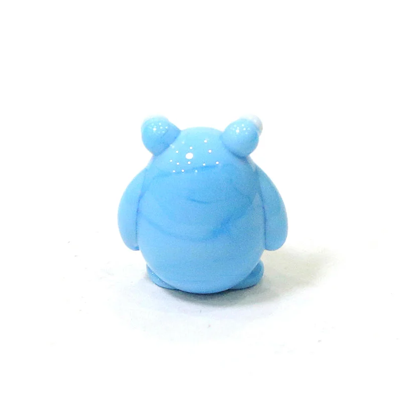 2pcs Custom Japan Style Cute Glass Frog Mini Figurines Ornaments Easter Cartoon Animal Tiny Statues Home Desk Fairy Garden Decor