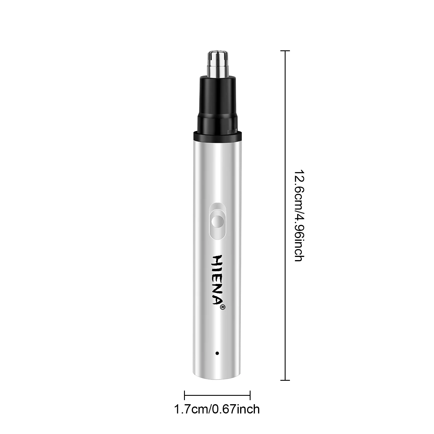 HIENA Rechargeable Electric Nose Hair Trimmer for Men, USB Charging Painless Ear & Nose Hair Remover, Portable Grooming Tool