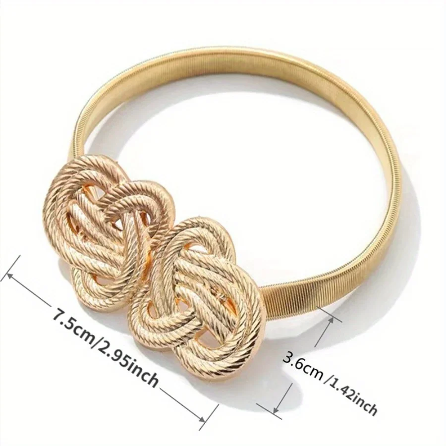 1pc Chinese Light Luxury Curtain Tiebacks Modern Knot Metal Spring Curtain Buckle Fixed Storage Curtain Accessories Home Decor