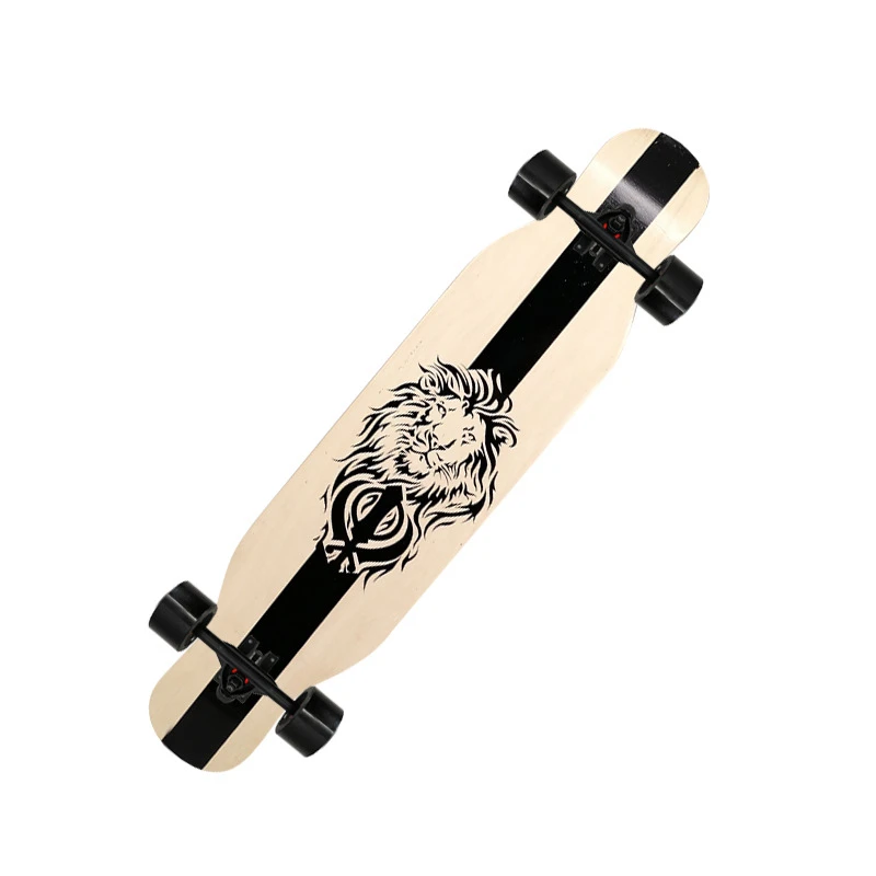 Longboard Dancing Board 42 pollici Double Dancing Skateboard Beginner Dancing Board All-round Brush Street Boys Girls Skateboard