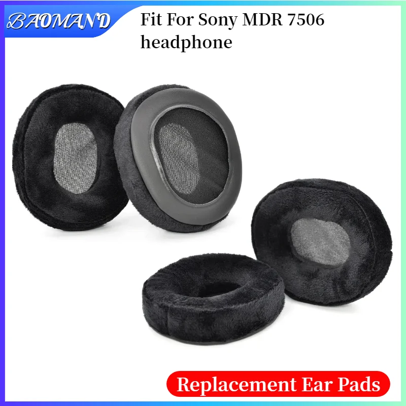 

Replacement Earpads For Sony MDR 7506 Headphones Earmuff Ear Pads Cushion Cover Sleeve