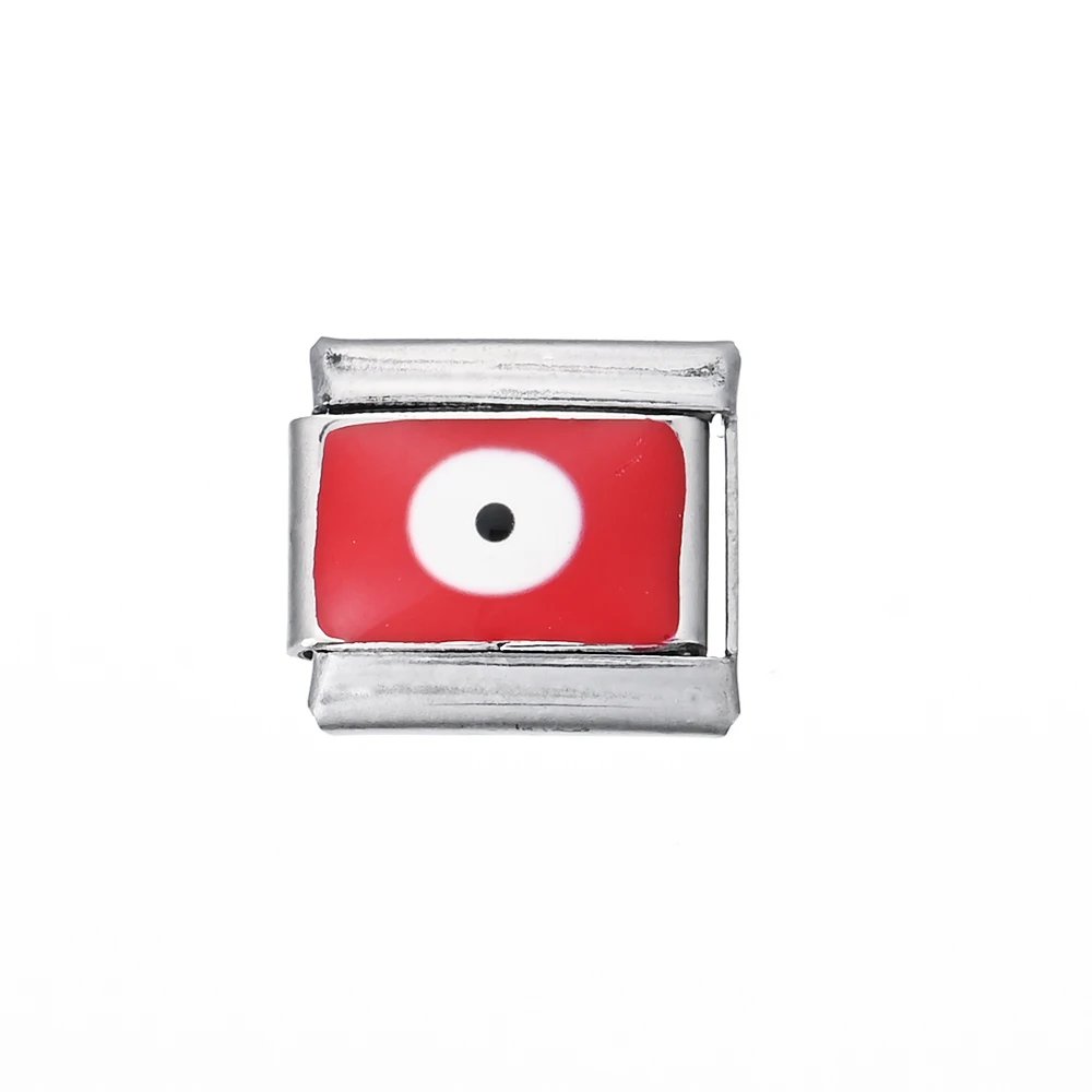 Evil Eye Stitching Bracelet Module for DIY Jewelry Making