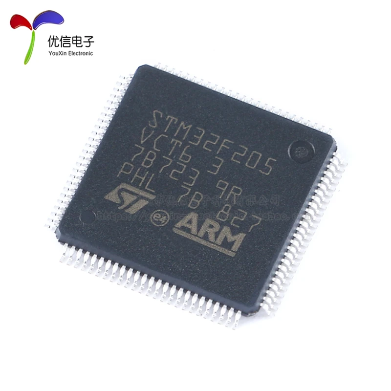 5PCS original STM32F205VCT6 LQFP-100 ARM Cortex-M3 32-bit microcontroller -MCU